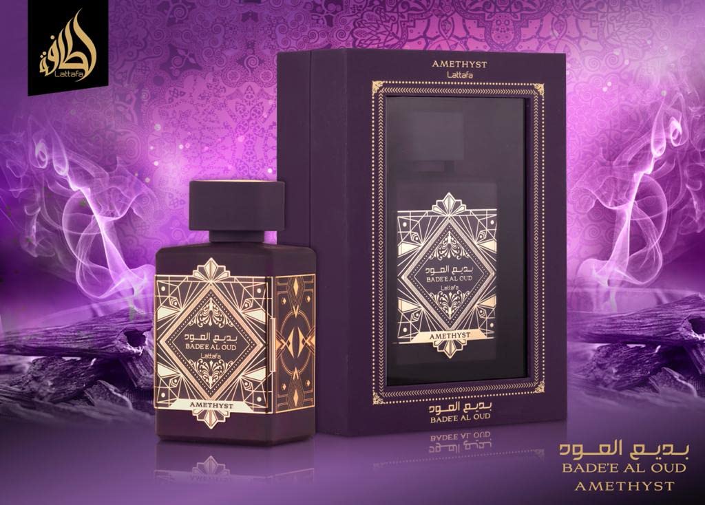 Badee Al Oud - Amethyst by Lattafa | Unisex Eau de Parfum (100ml)
