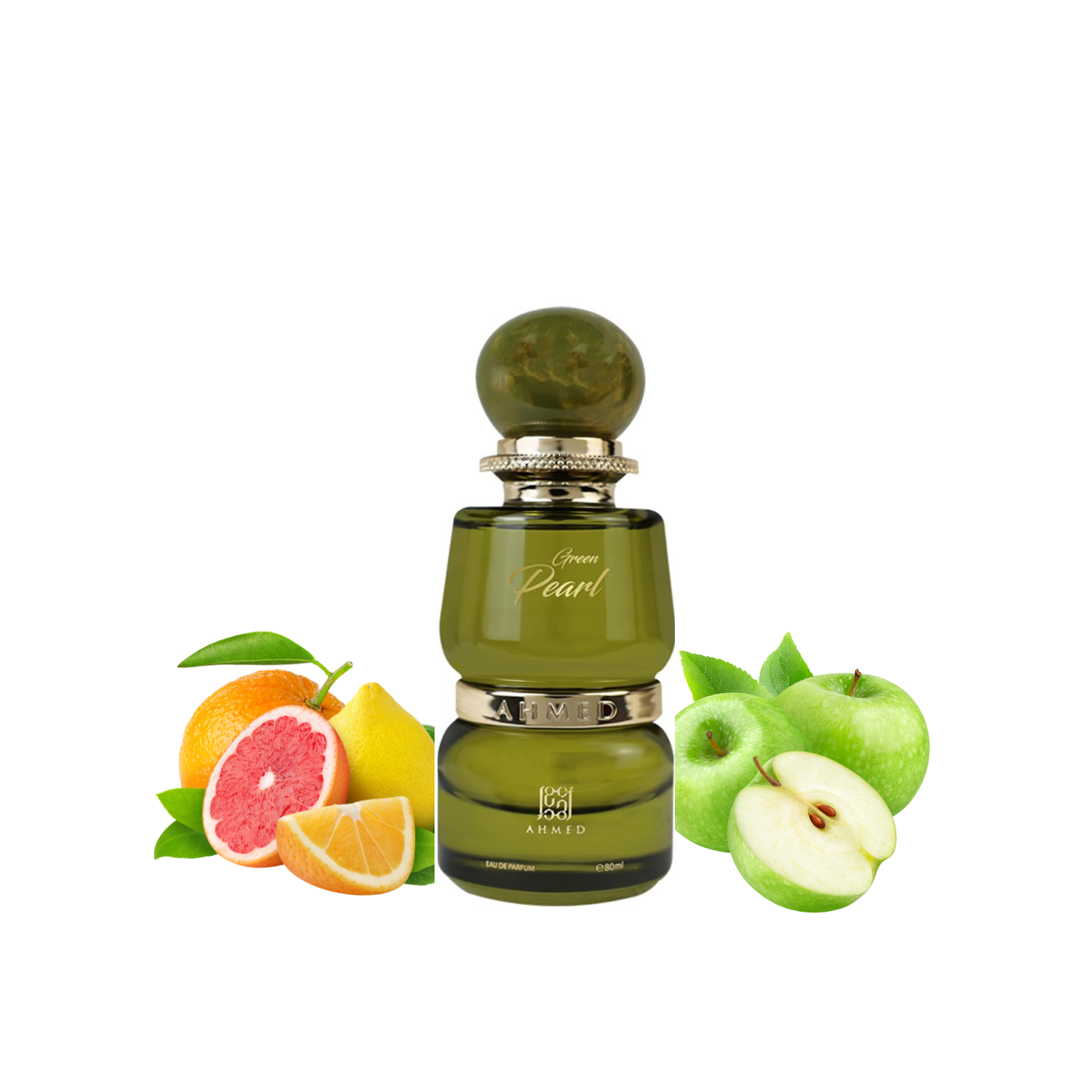 Green Pearl by Ahmed al Maghribi | Unisex Eau de Parfum (80ml)