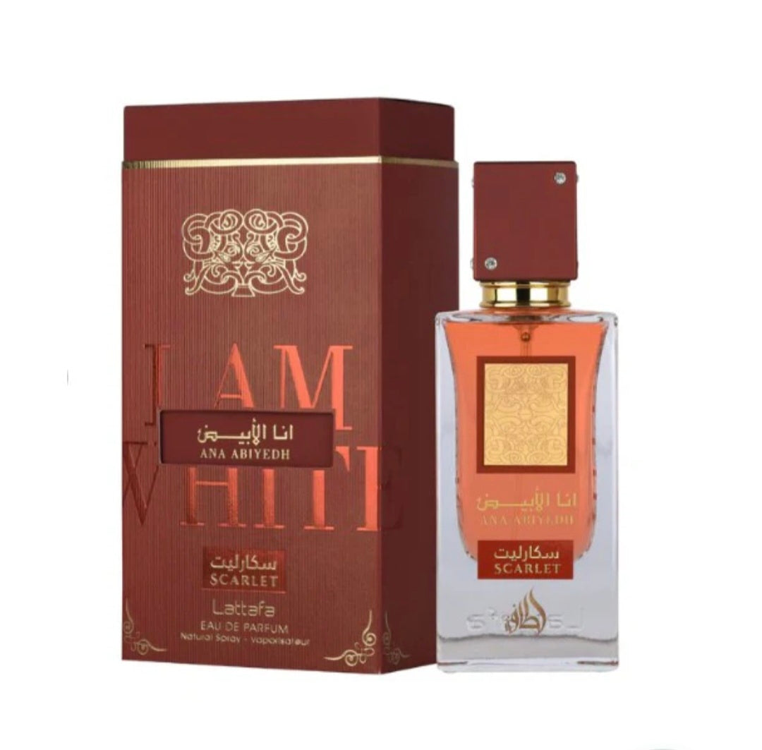 Ana Abiyedh Scarlet by Lattafa / Unisex Eau de Parfum (60ml)