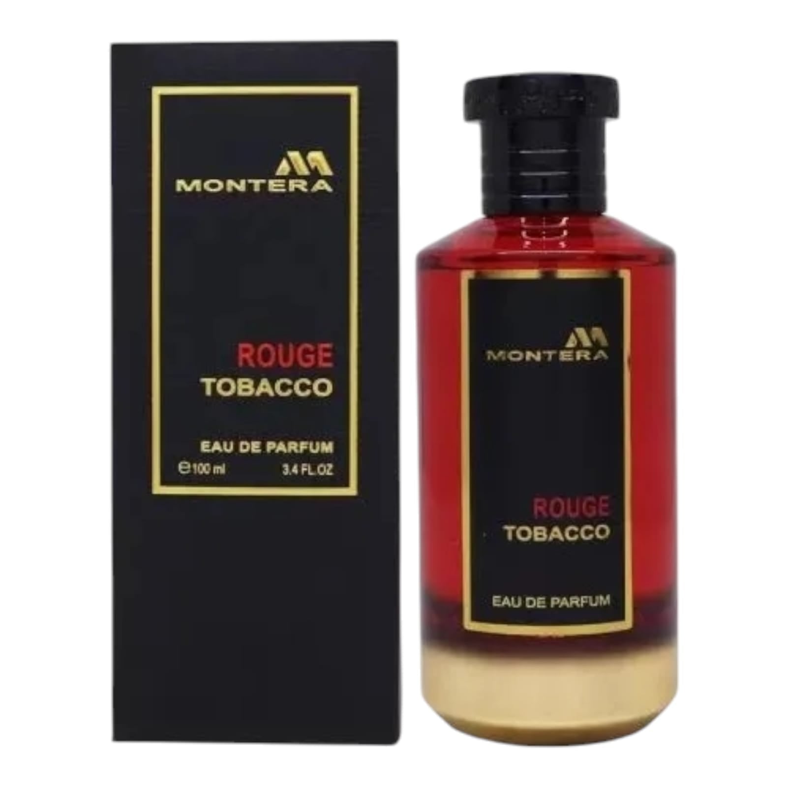 Monterra - Rouge Tobacco by Fragrance World | Herren Eau de Parfum (100ml)